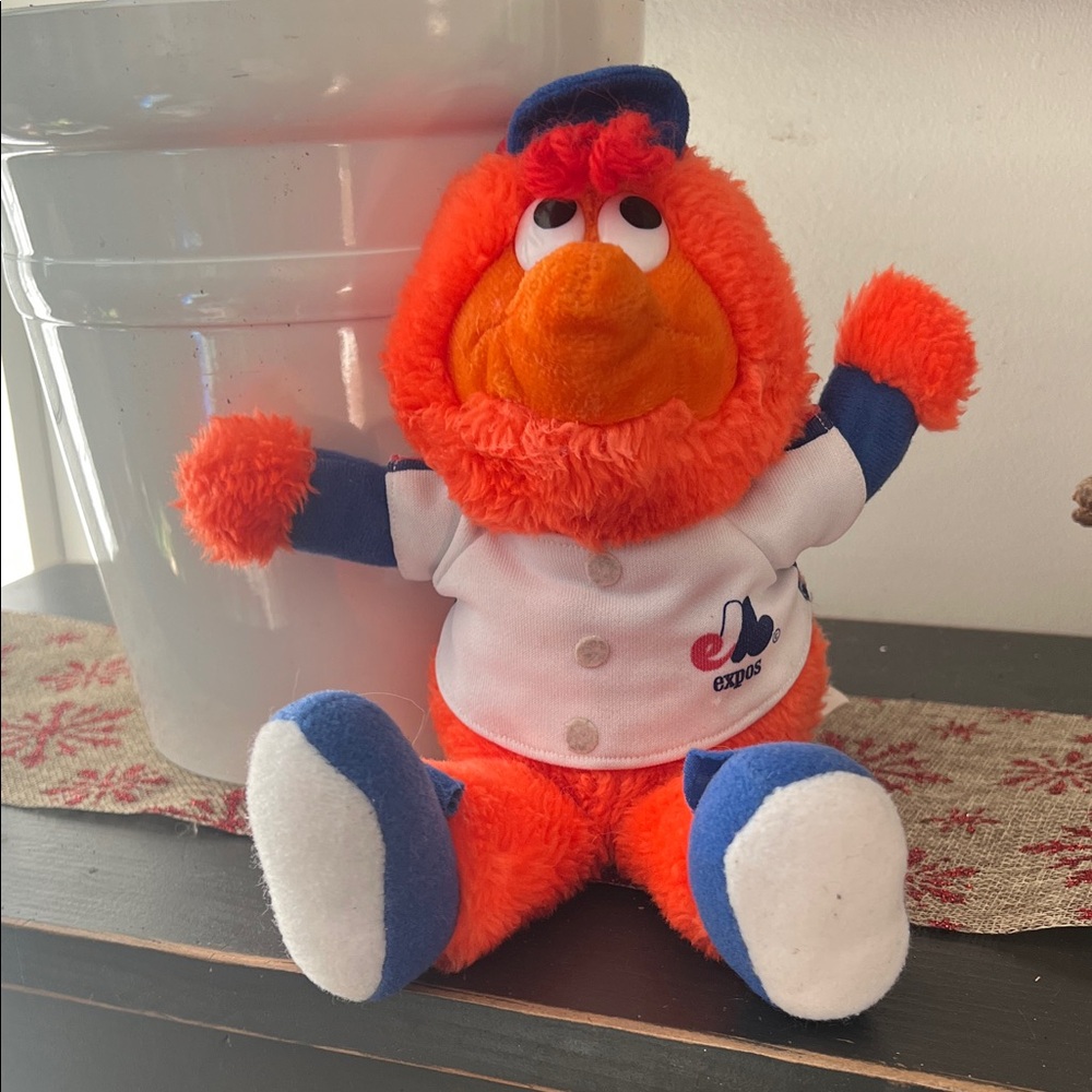 Montreal Expos 10” Youppi! Stuffed Plush Toy Vintage MLB Baseball Mascot